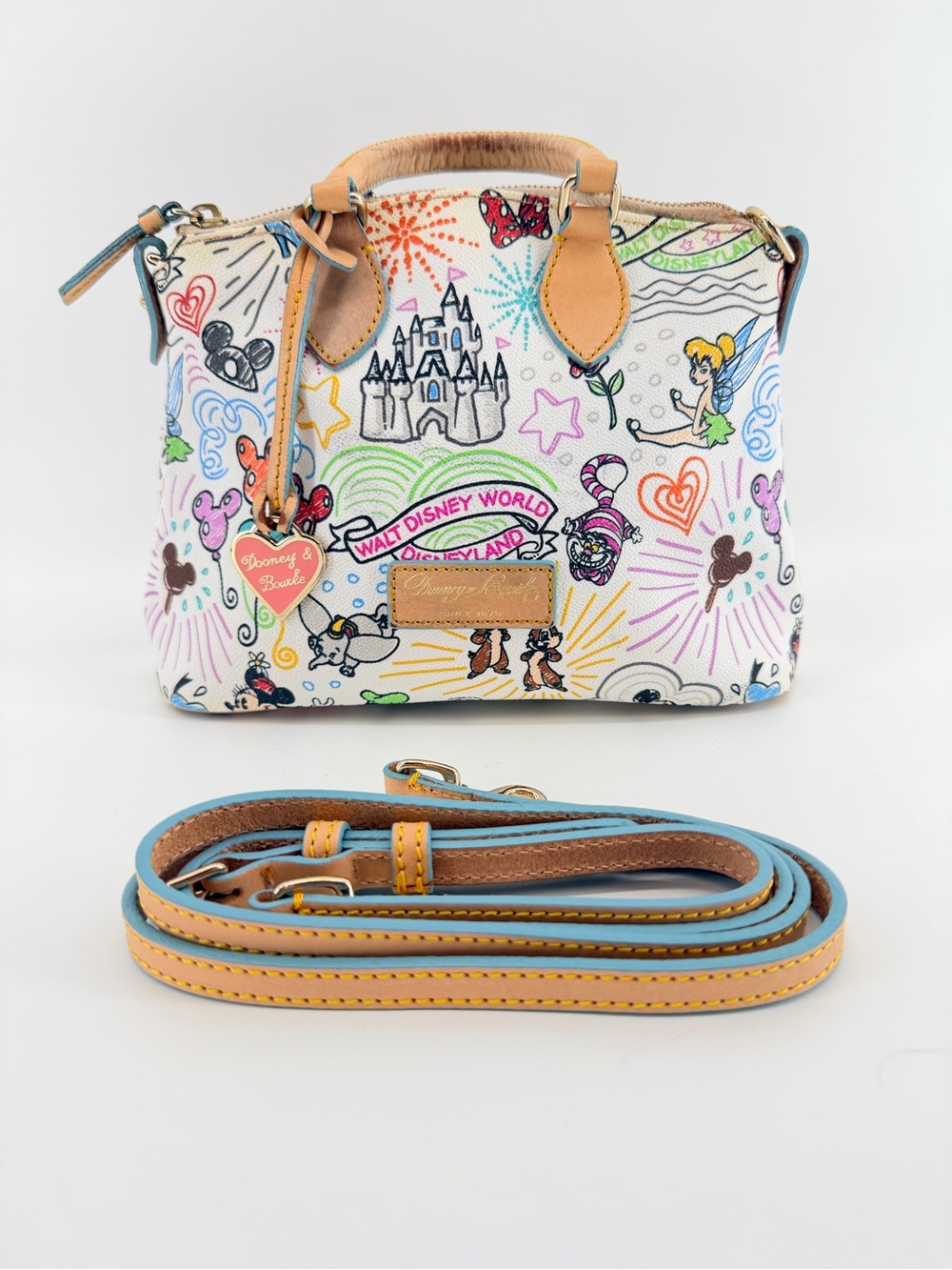 Disney Sketch 2014 Small Crossbody Satchel by Disney Dooney & Bourke